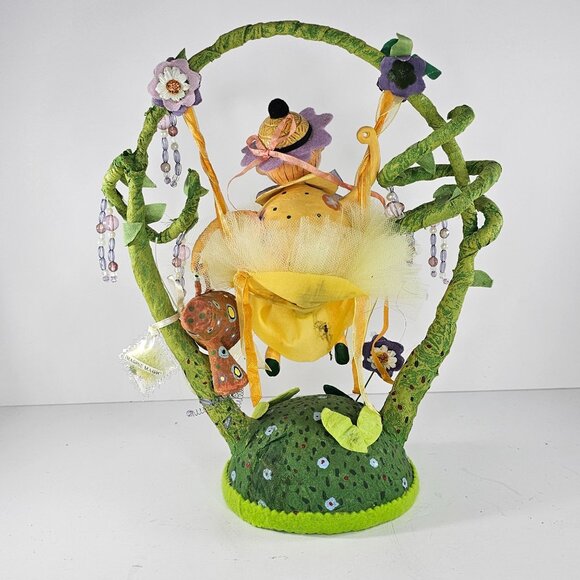 Lib Cummings Mead Sylvestri Miss Teria Tender Figurine Demdaco LCM Swing - Picture 8 of 16